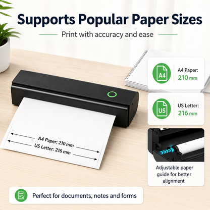 Zettix N80 Bluetooth Thermal Printer 80mm | Wireless Label & Receipt Printer | 90mm/s | Works with Shiprocket | USB-C + BT 5.0 | iOS, Android & Windows | No Ink Ever | 1 Yr Warranty