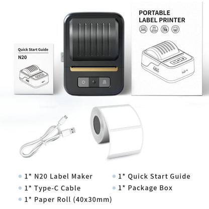 Portable Thermal Printer A4 Supports