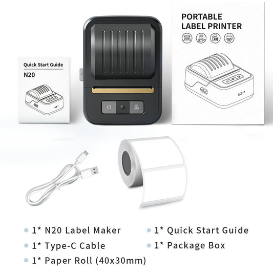 Portable Thermal Printer A4 Supports